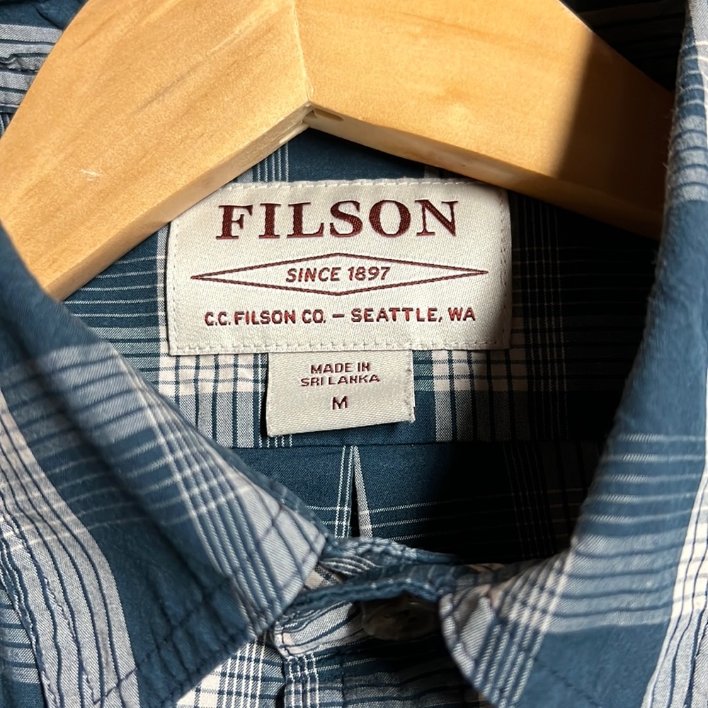 Filson plaid shirt M